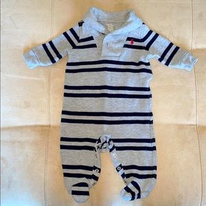 Ralph Lauren Cotton Coverall Infant size 3 mos.
